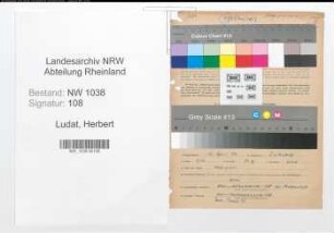 Entnazifizierung Herbert Ludat , geb. 17.04.1910 (Dozent)
