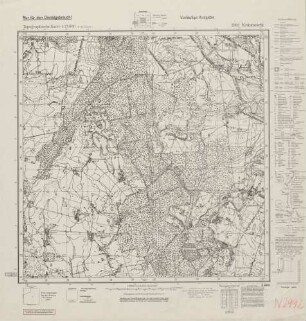 2992 Krasnoselz, Topographische Karte 1:25000 (4cm - Karte)