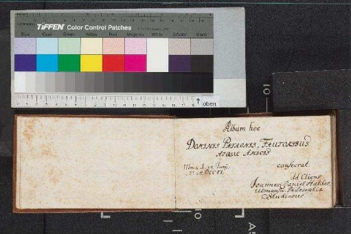 Besitzvermerk: Halder, Johann Daniel; Blatt [II]r-[III]r
