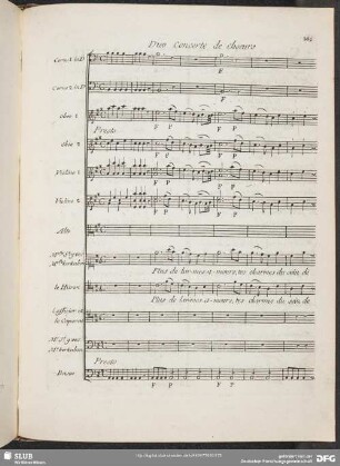 Duo concerte de chœurs: Plus de larmes amours