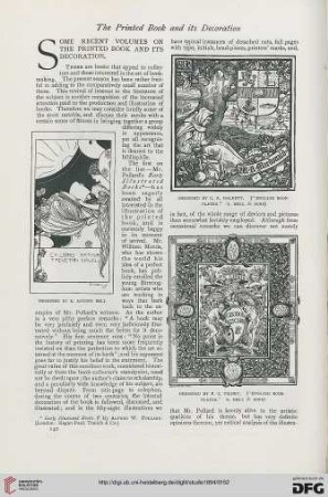Some recent volumes on the printed book and its decoration
