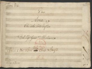 Chi della sorte infida; T, orch; G-Dur