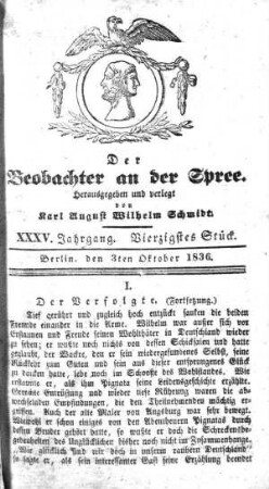 40. Stueck, 3. Oktober 1836