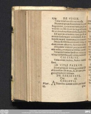 De Ebrietate. Cap. 28.