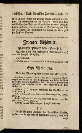 61-90, Zweyter Abschnitt