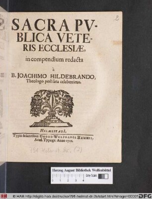 Sacra Pvblica Veteris Ecclesiae