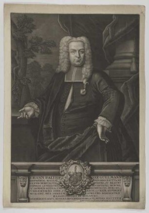 Bildnis des Iohann Balthasar Gullmann