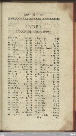 Index Locorum Biblicorum