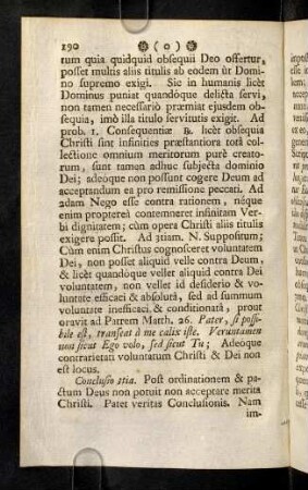 190-193, Conclusio 3tia. Post ordinationem ...
