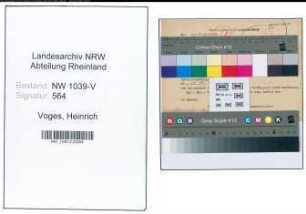Entnazifizierung Heinrich Voges , geb. 00.00.0000 (Bahnbeamter)
