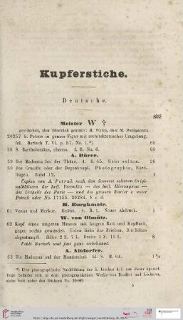 Kupferstiche (Nr. 57 - 16)