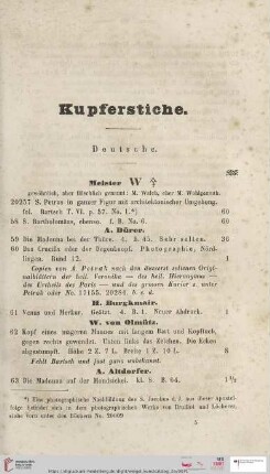 Kupferstiche (Nr. 57 - 16)