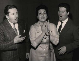 [Carlo Meliciani,] Jole Reboni, [Angelo Rossi]
