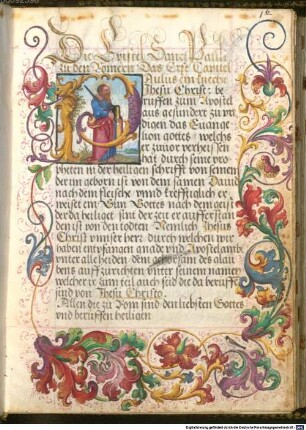 Die Briefe der Apostel in der Verdeutschung Dr. Martin Luthers - BSB Cgm 81