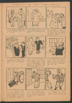 Cuestión de criterio [Cómic]