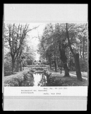 Im Schlosspark Hermsdorf