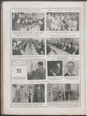 En honor del embajador de Méjico