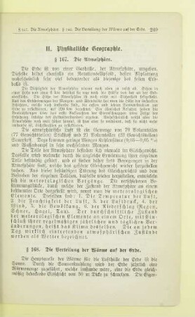 II. Physikalische Geographie