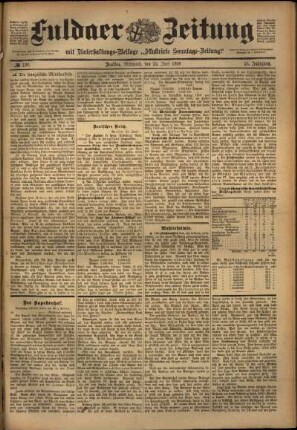 Ausgabe vom Mittwoch, den 22. Juni 1898.