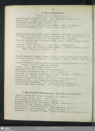 3. Maschinenbau-Wissenschaften. Mechanische Technologie