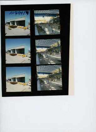 Howaldtswerke-Deutsche Werft AG (HDW) - Tiefgründung Halle 10, Kiel, 1994