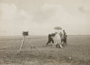 Fotograf beim Kaisermanöver