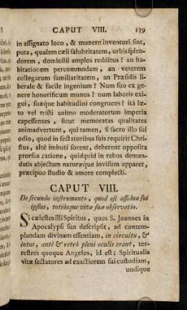 139-151, Caput VIII.