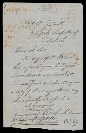 [Collection of Hermann Gundert’s correspondence, personal notes, excerpts from the Malayāḷam literature, notes on Malayāḷam grammar etc.]