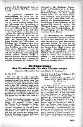 Beköstigung der Gefangenen [Strafgefangenen- und Entlassenenfürsorge]