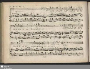 No. 17 Aria: Deh vieni alla finestra / Horch auf den Klang der Zither
