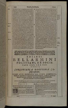 Christianæ Doctrinæ Copiosa explicatio.