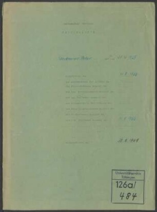 Stockmeier, Peter * 1925