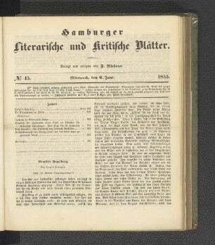 No. 45. 6. Juni 1855