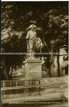 Denkmal für Friedrich den Großen in Schneidemühl (Piła)