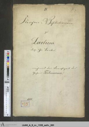 Lachem: Visitationsakten