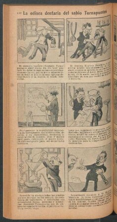 La odisea dentaria del sabio Tornapuntas - [Cómic]