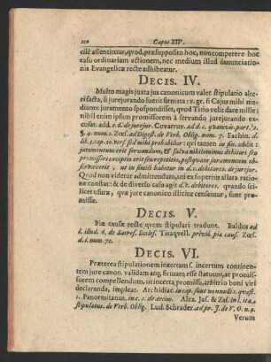 Decis IV.