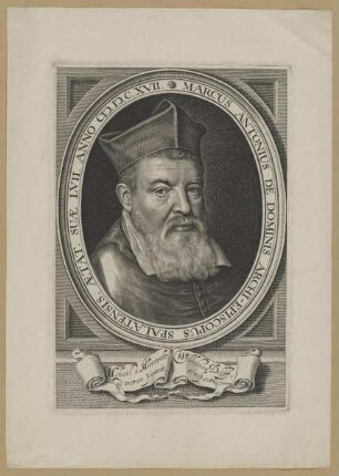 Bildnis des Marcus Antonius de Dominis