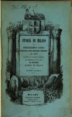 Storia di Milano, Vol. 1