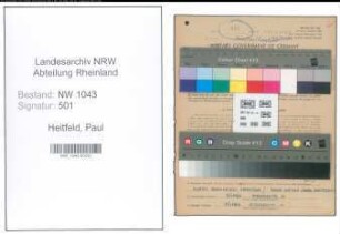 Entnazifizierung Paul Heitfeld , geb. 20.03.1921 (Kaufmaennischer Angestellter)