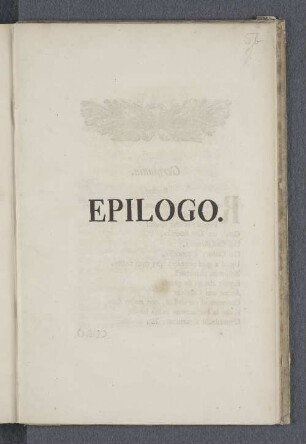 Epilogo