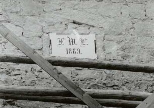 Inschrifttafel, Göppersdorf (Kreis Pirna)