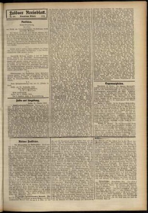 Zweite Ausgabe vom Dienstag, den 15. Oktober 1912.