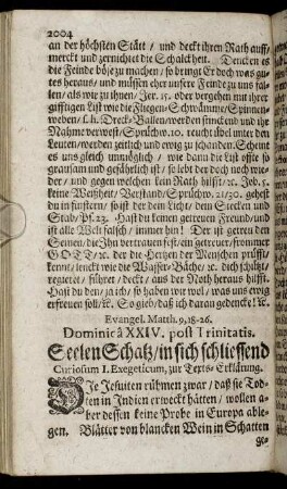 Evangel. Matth. 9, 18-26. Dominica XXIV. post Trinitatis.
