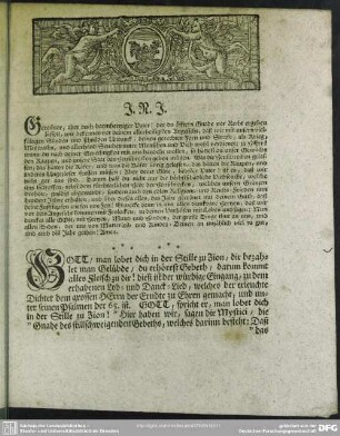Predigt : [Eingang.] Propositio. Text. Abhandlung