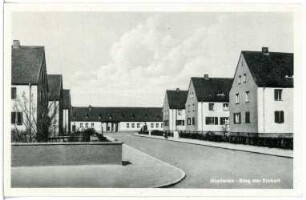 Niederau. Siedlung - Ring der Einheit
