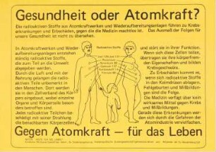 Gesundheit oder Atomkraft?