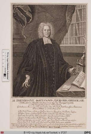 Bildnis Theodosius Gottfried Fuchs