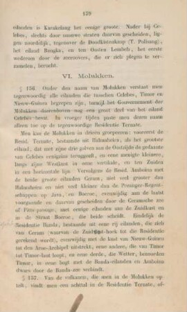 VI. Molukken