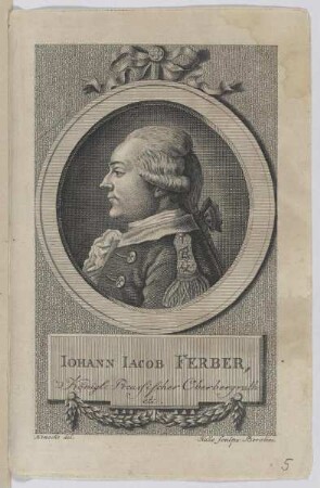 Bildnis des Iohann Iacob Ferber